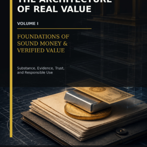 The Architecture of Real Value Vol I